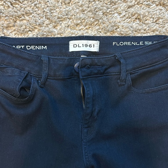 DL 1961 Florence instasculpt cropped denim size 25 - Picture 2 of 6